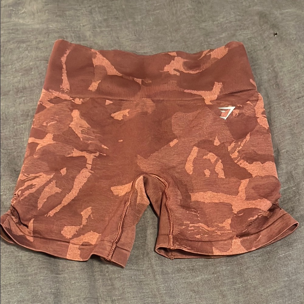 Gymshark camo shorts